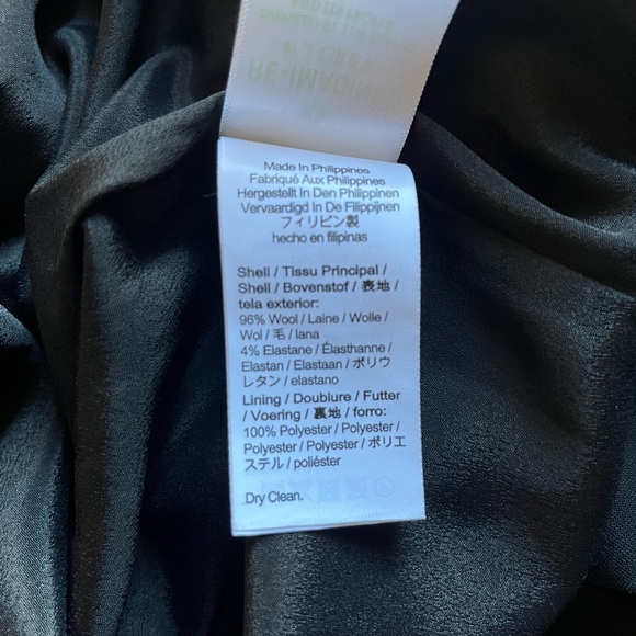 NTW J. Crew Black Tollegno 1900 Sleeveless Pleated Wool Dress - Picture 8 of 9